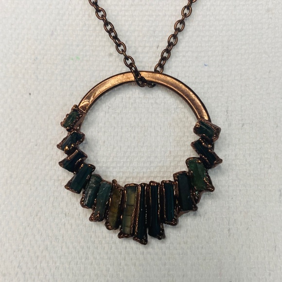 Green Tourmaline Necklace - Picture 3 of 4
